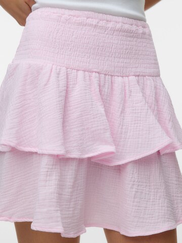 Gonna 'VMNatali' di VERO MODA in rosa