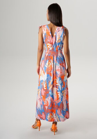 Aniston SELECTED Summer Dress in Mixed colors