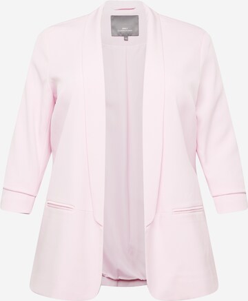 ONLY Carmakoma Blazer 'ELLY' i pink: forside