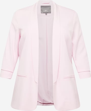 ONLY Carmakoma - Blazer 'ELLY' en rosa: frente