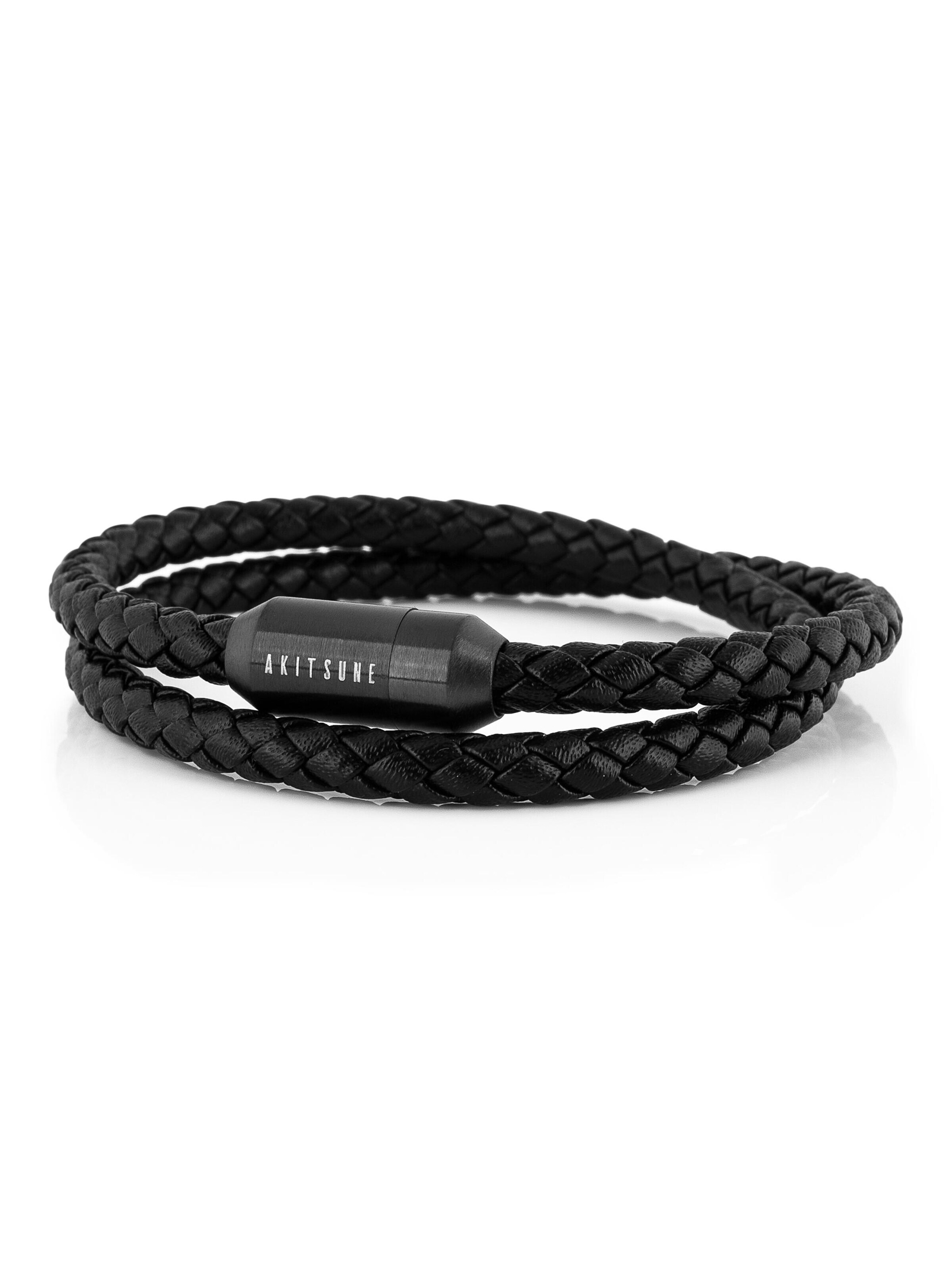 Akitsune Bracelet 'Suprema' in Black: front