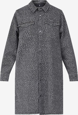 pilka SISTERS POINT Palaidinės tipo suknelė 'ONEA': priekis