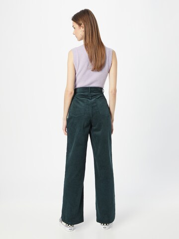 Monki Wide leg Broek in Groen