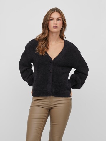 Cardigan oversize 'LAJULI' VILA en noir : devant