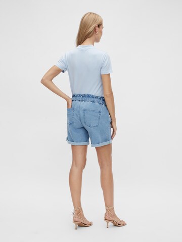 MAMALICIOUS Regular Shorts 'New Barka' in Blau