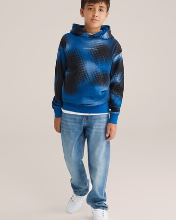 WE Fashion Sweatshirt in Blue