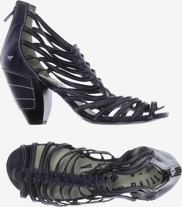 MUSTANG Sandalen 39 in Blau: Vorderseite