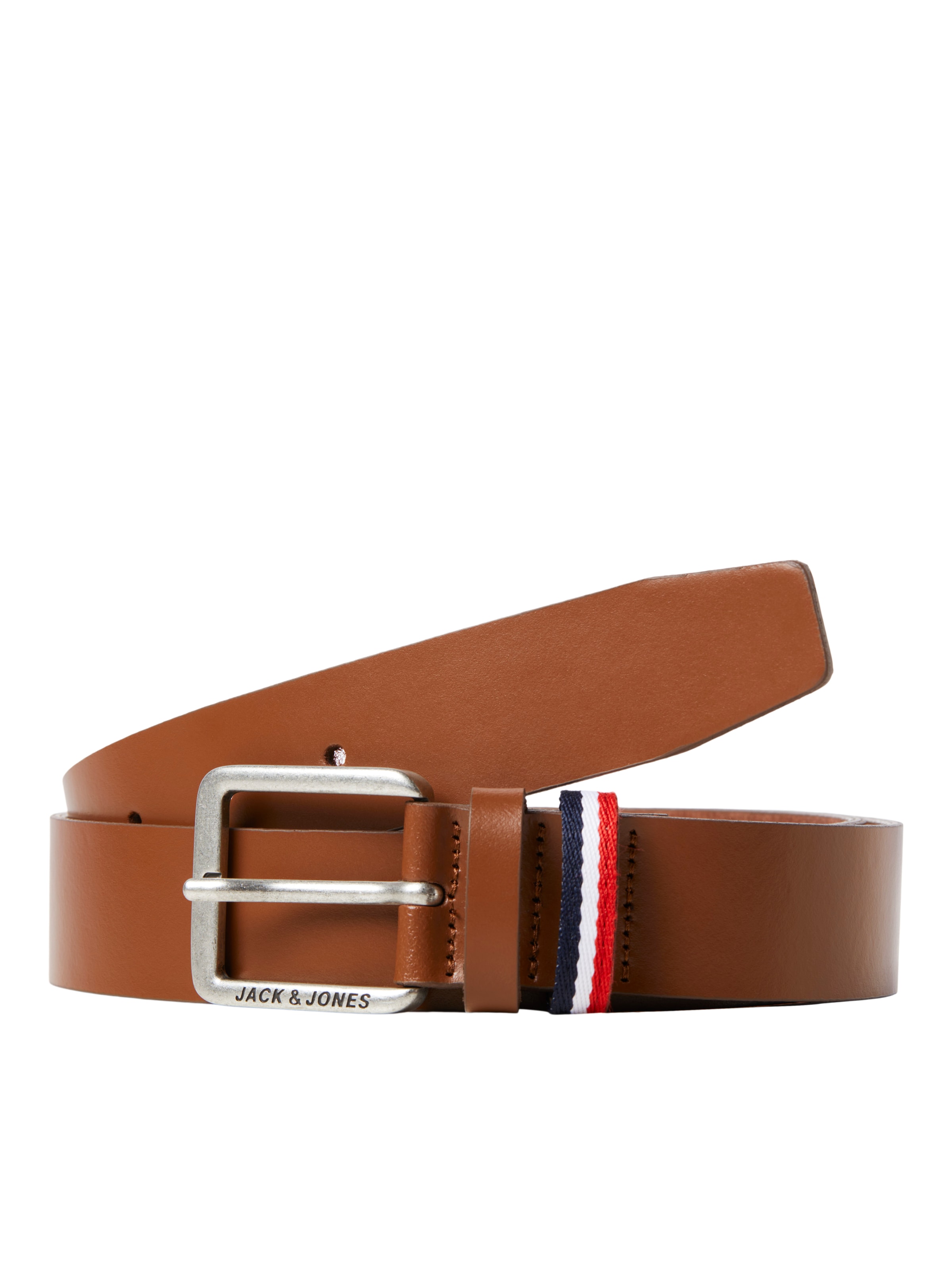 JACK & JONES Belt 'JACEspo' in Brown: front