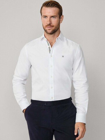 Hackett London Regular fit Overhemd in Wit: voorkant
