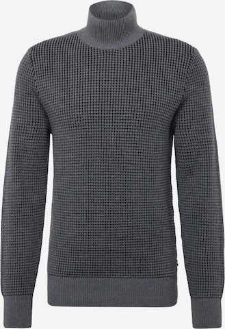 BOSS Black Pullover 'Maurelio' i grå: forside