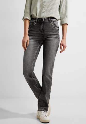 CECIL Slim fit Jeans in Grey: front