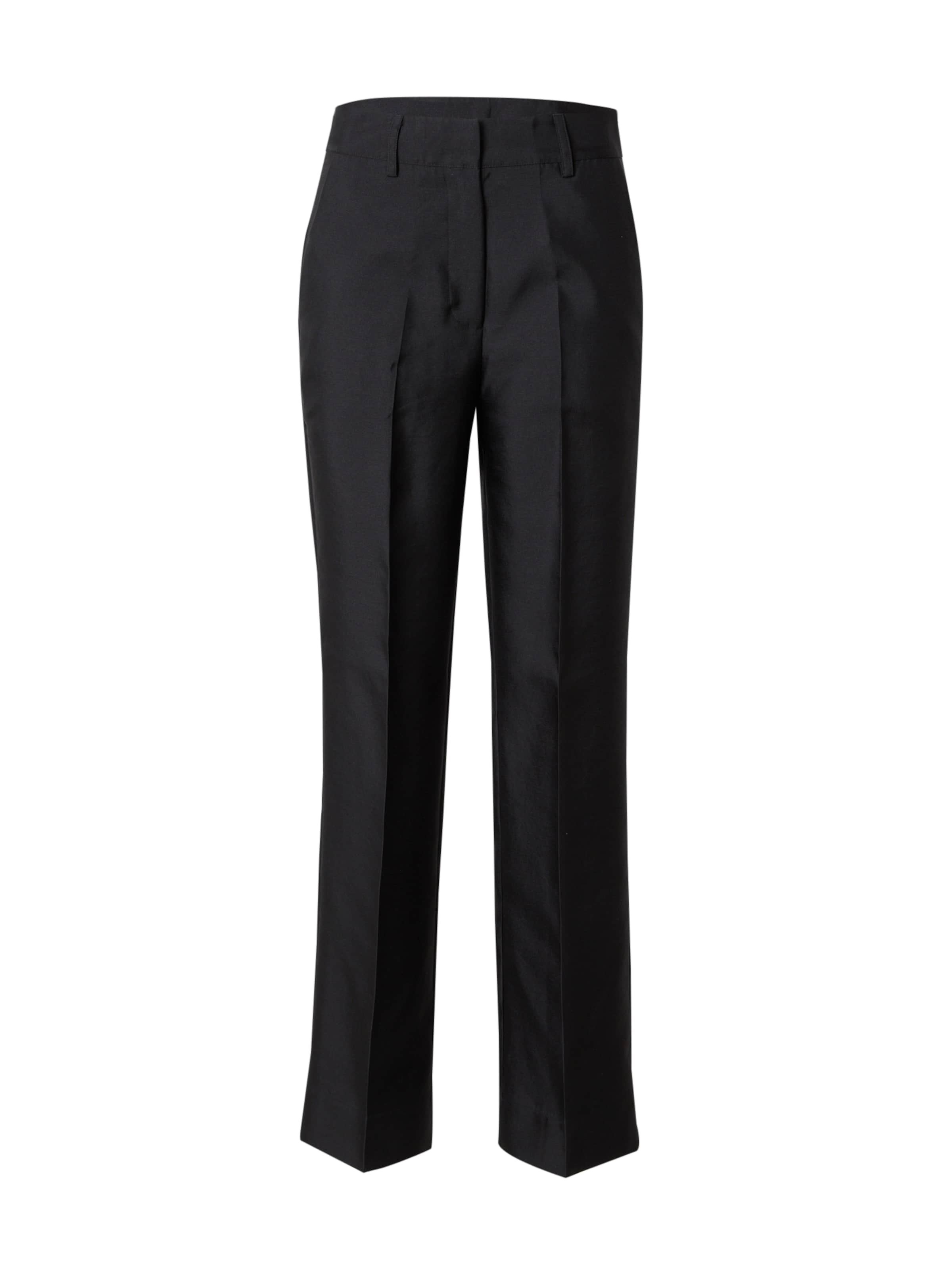 regular Pantaloni con piega frontale 'Elegance' di SECOND FEMALE in nero: frontale