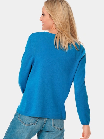 Goldner Knit Cardigan in Blue