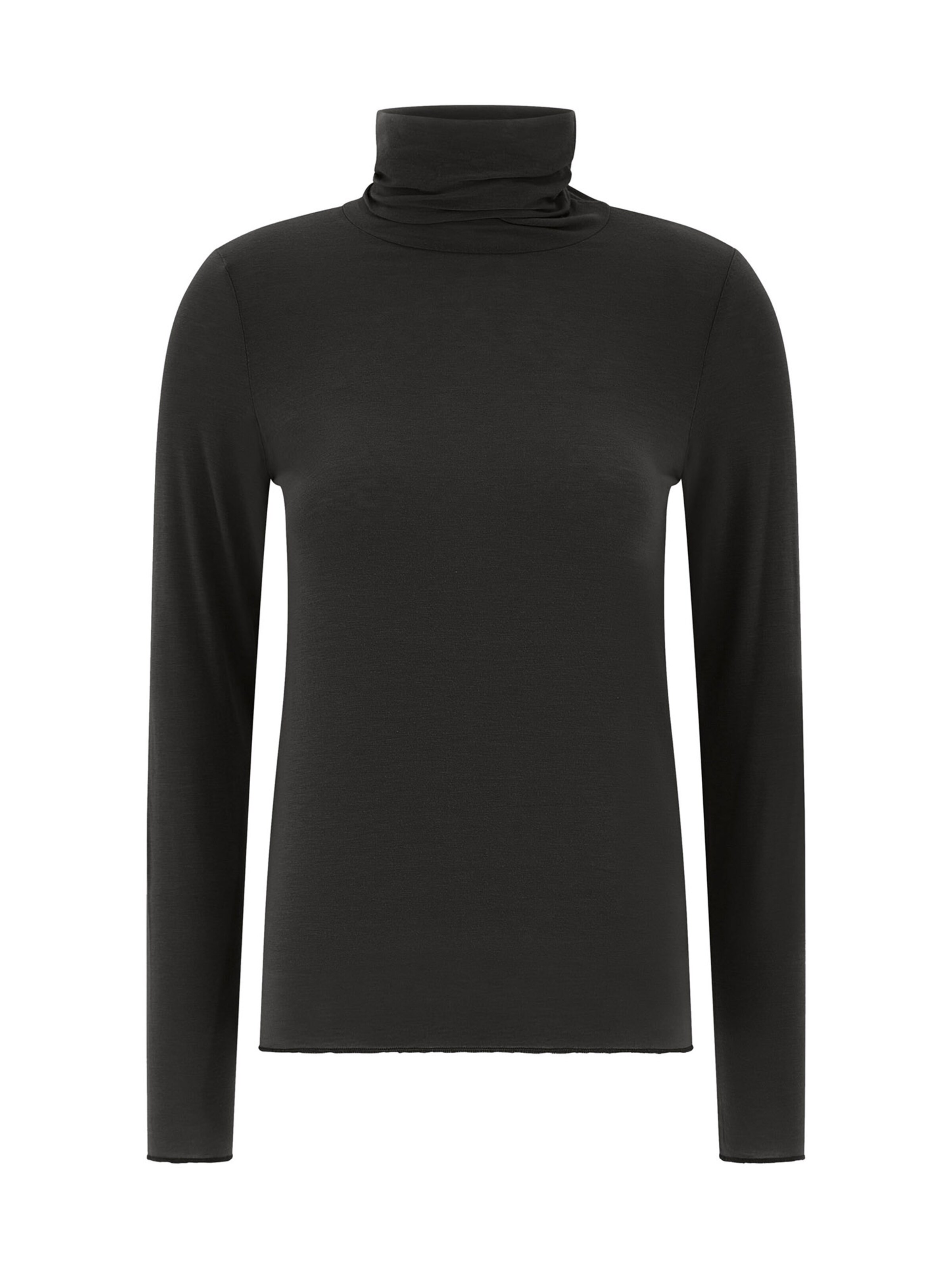 DEHA Langarm in Schwarz: Vorderseite