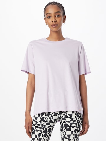 T-shirt 'CITANA' CINQUE en violet : devant
