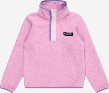 COLUMBIA Functionele fleece jas 'Helvetia™' in Lila: voorkant