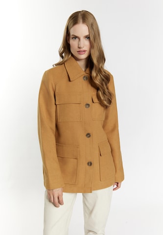 DreiMaster Vintage Демисезонная куртка в Бежевый: спереди