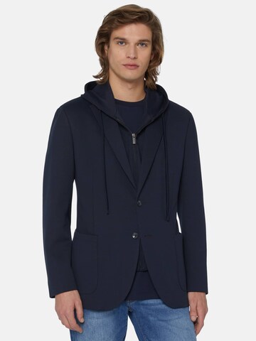 Coupe regular Veste de costume 'Madison' Boggi Milano en bleu : devant