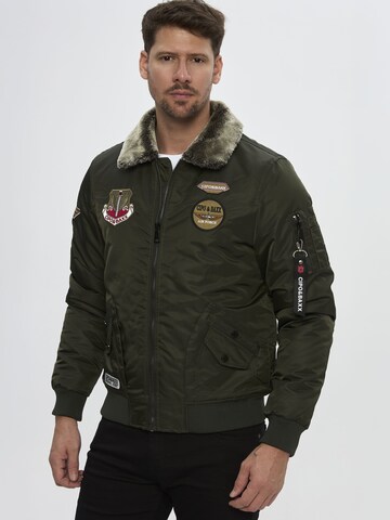 CIPO & BAXX Winterjacke CM232 in Grün