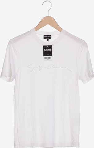 GIORGIO ARMANI T-Shirt XS in Weiß: predná strana