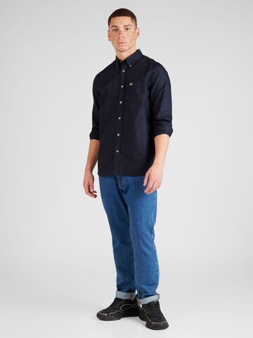 Coupe regular Chemise LACOSTE en bleu