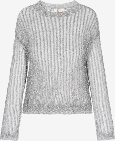 IZIA Neulepaita värissä vaaleanharmaa / musta / valkoinen, Tuotenäkymä