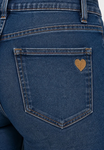 Elara Skinny Jeans in Blau