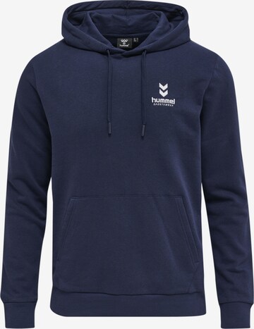 Hummel Sweatshirt in Blauw: voorkant