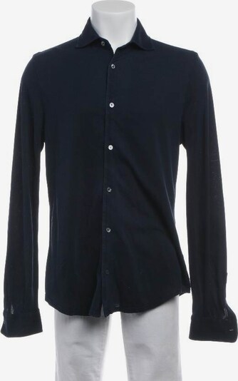 FEDELI Freizeithemd / Shirt / Polohemd langarm in M-L in navy, Produktansicht