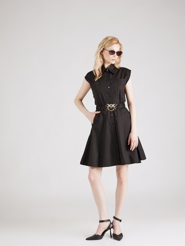 PINKO Shirt dress 'Abito' in Black