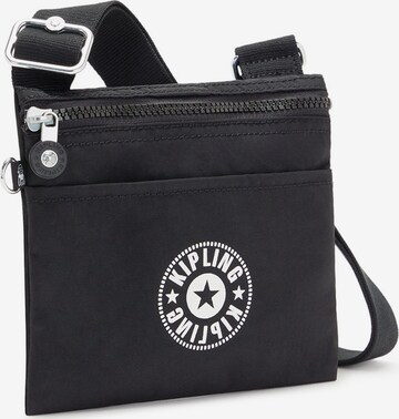 KIPLING - Mala de ombro 'GIB CEN' em preto