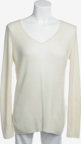 Marc Cain Sweater & Cardigan in XL in White: front