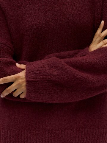 OBJECT Sweater 'OBJSAGGIA' in Red
