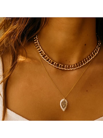 Steuer Kette in Gelb: Vorderseite