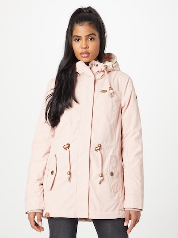 Ragwear Parka 'Monadis' in Pink: predná strana