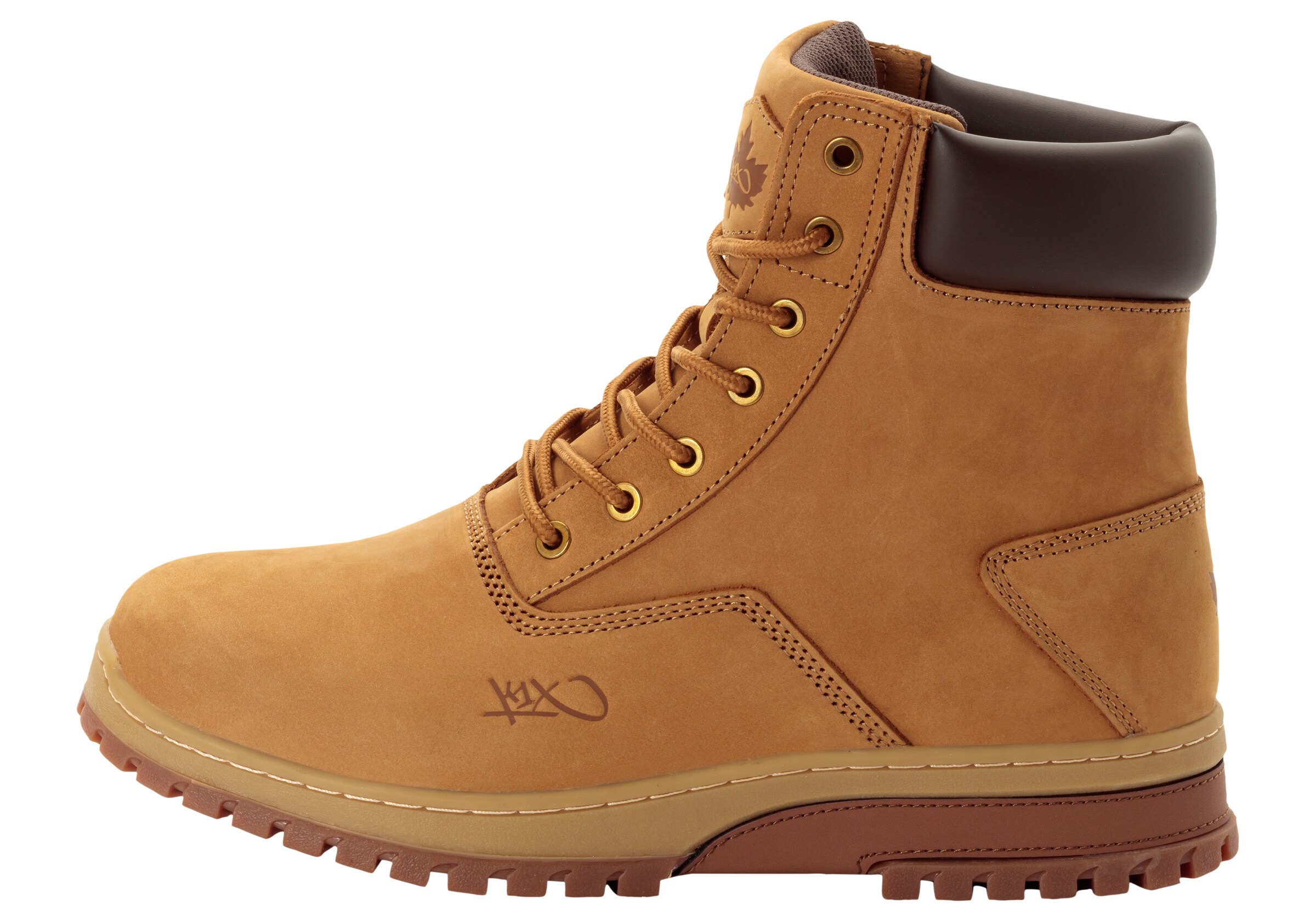 K1X Lace-Up Boots in Brown