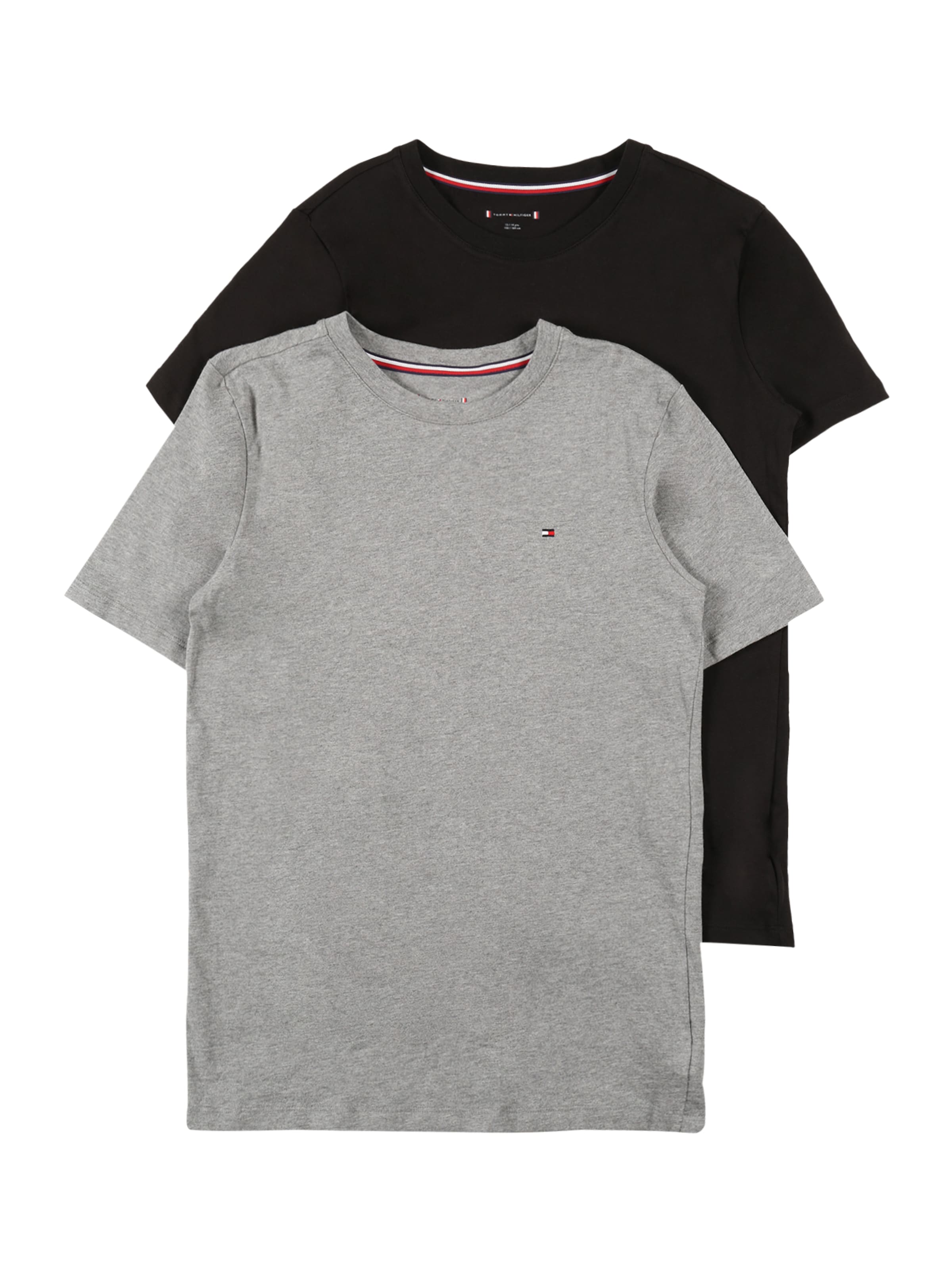 Regular Tricou de la Tommy Hilfiger Underwear pe gri: față