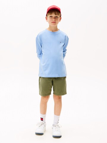 TOMMY HILFIGER Tričko 'ESSENTIAL' - Modrá