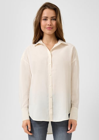 Chemisier QS en beige : devant