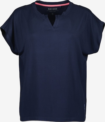 BLUE SEVEN - Camiseta en azul: frente