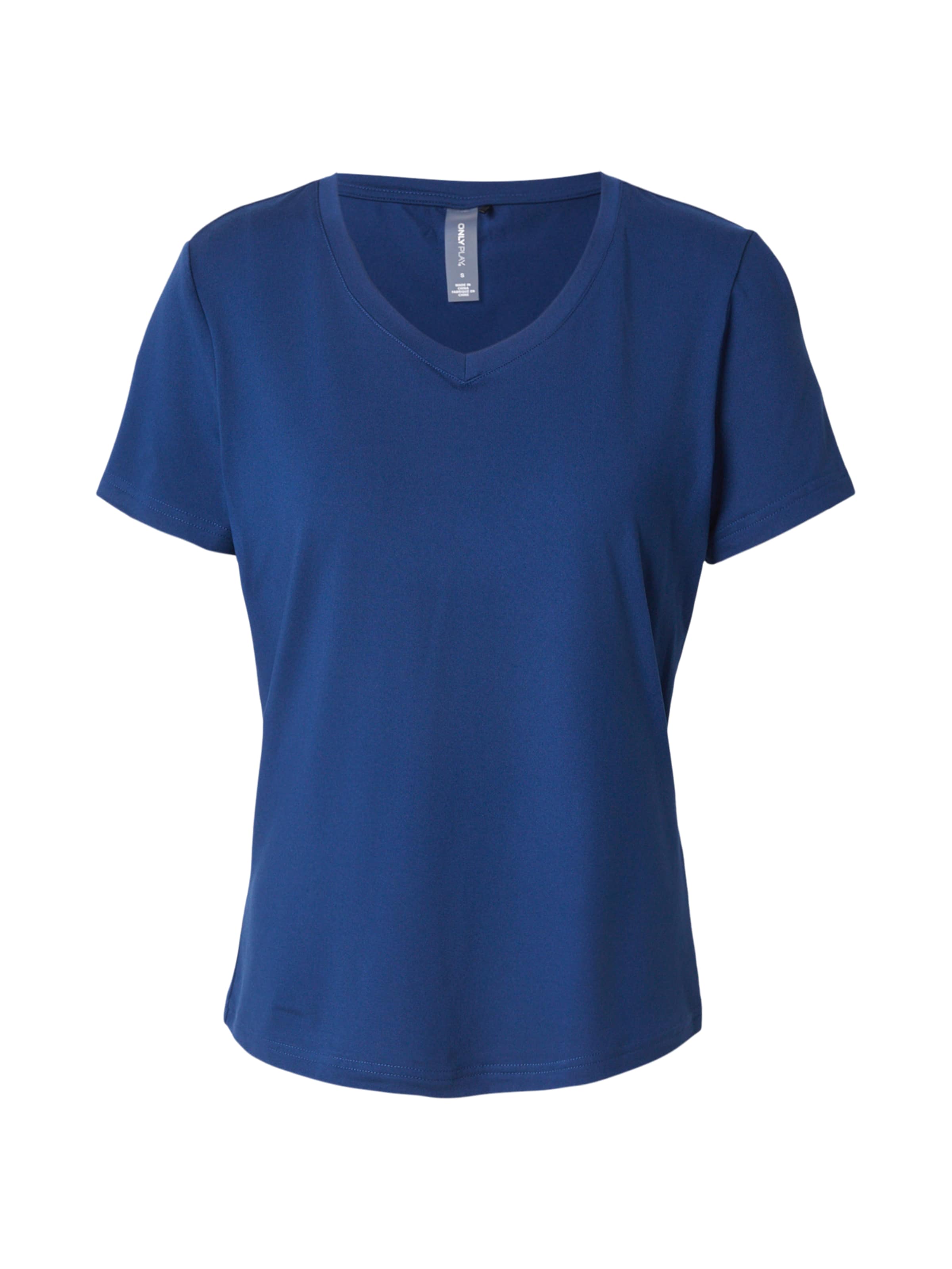 ONLY PLAY - Camiseta funcional 'ONPFONT' en azul: frente