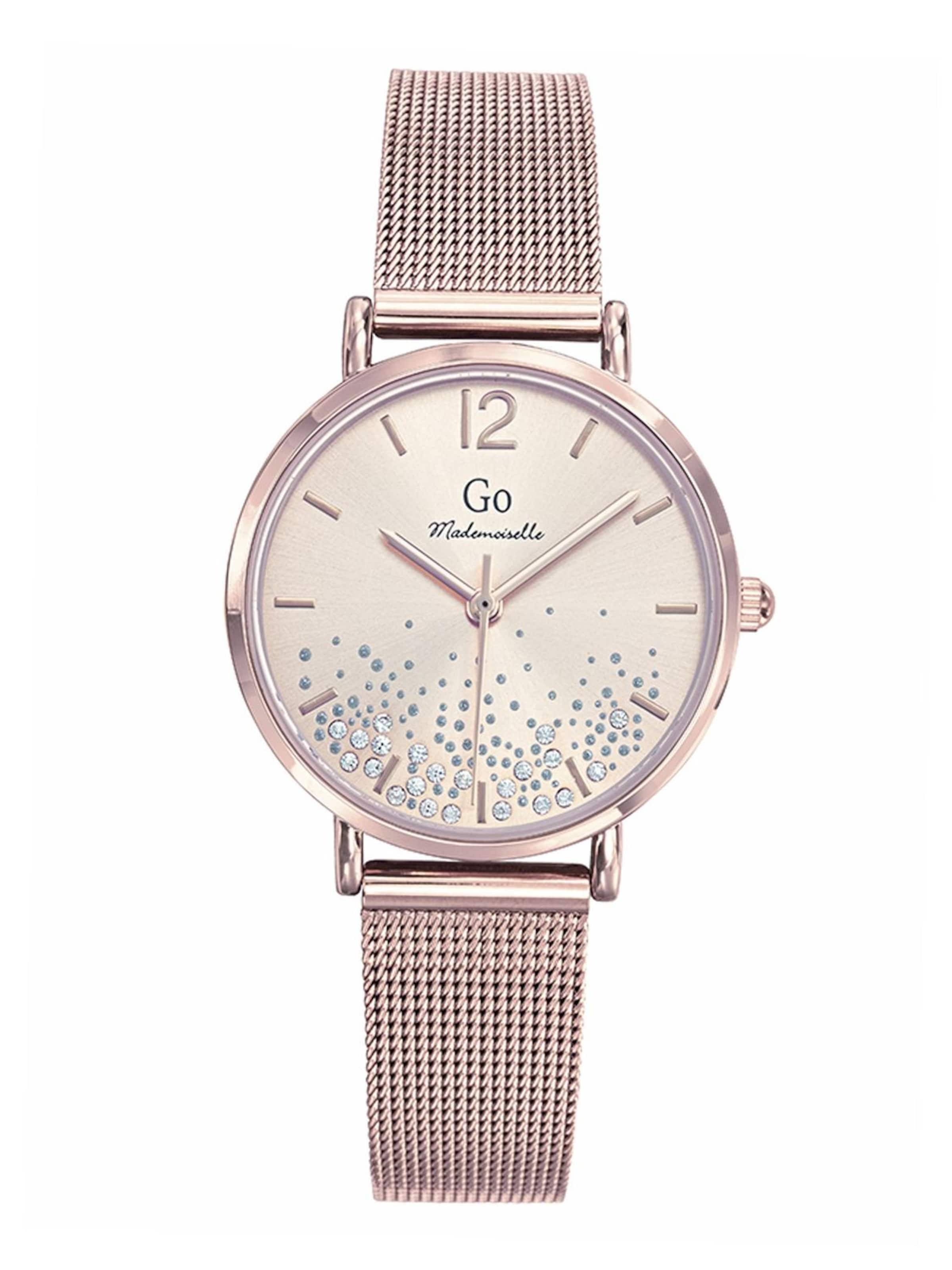 GO GirlOnly Analog Watch in Gold: front