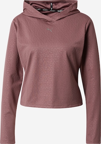 PUMA Sportsweatshirt in Lila: predná strana