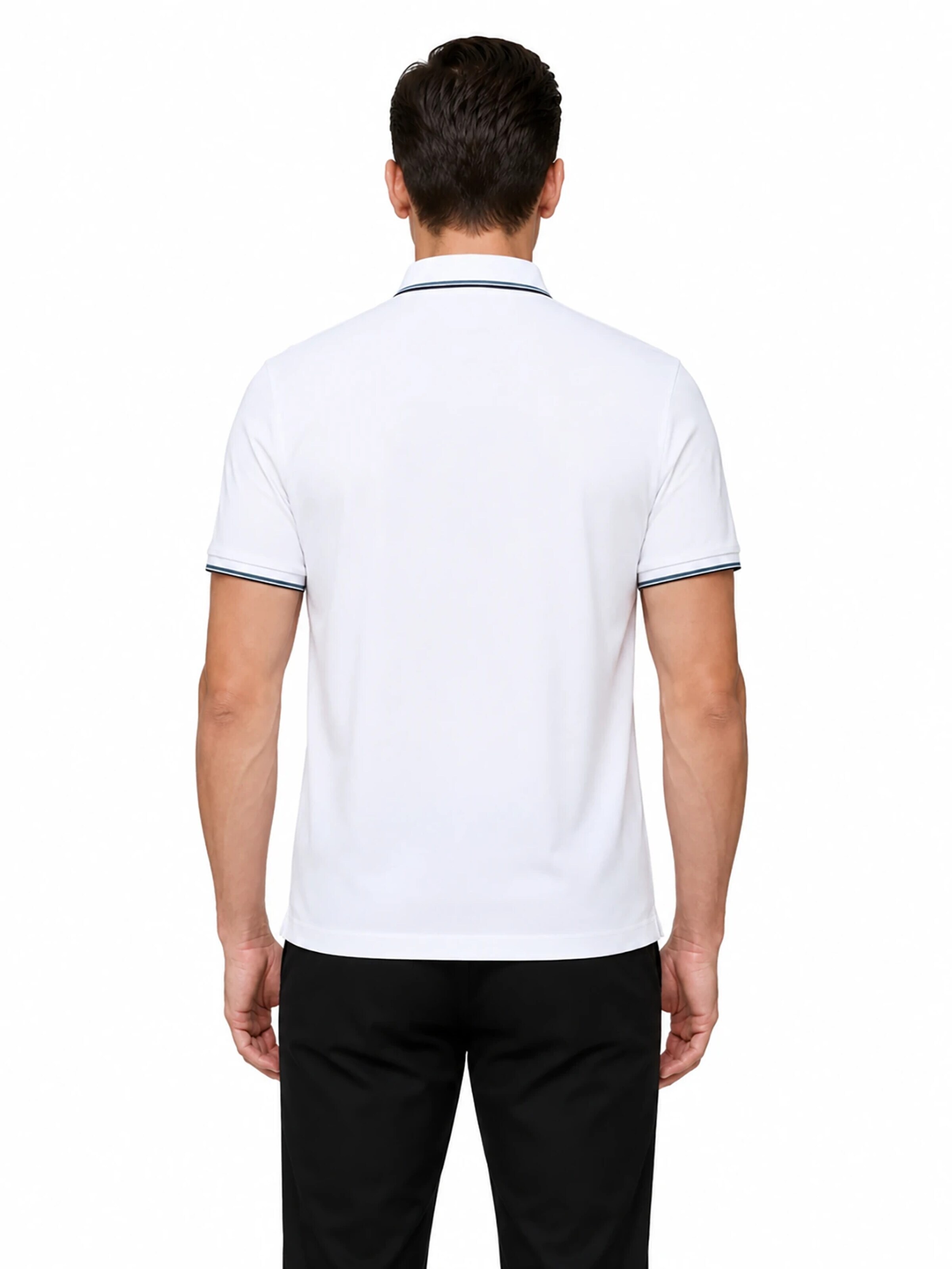 ALLTHEMEN Shirt 'Haltung' in White