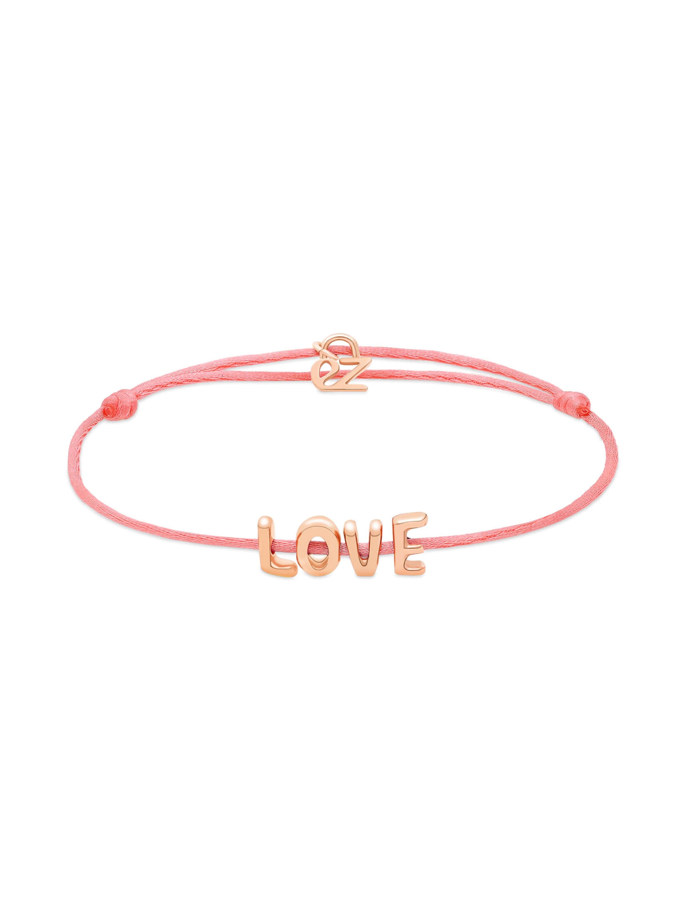 Echtzeit Armband in Pink: Vorderseite