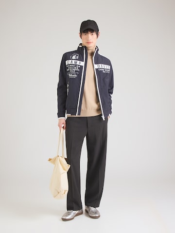 Veste mi-saison CAMP DAVID en bleu