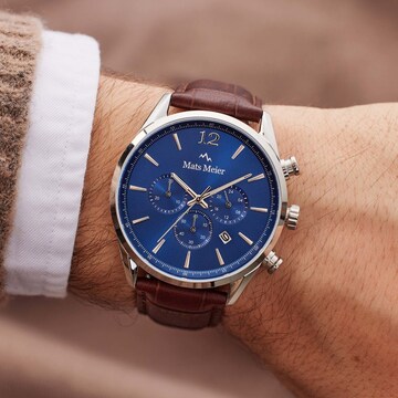 Mats Meier Analog watch in Silver