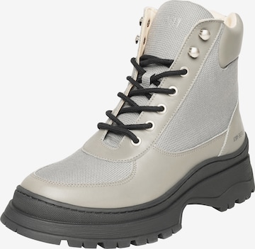 N91 Lace-up boots in Grey: front