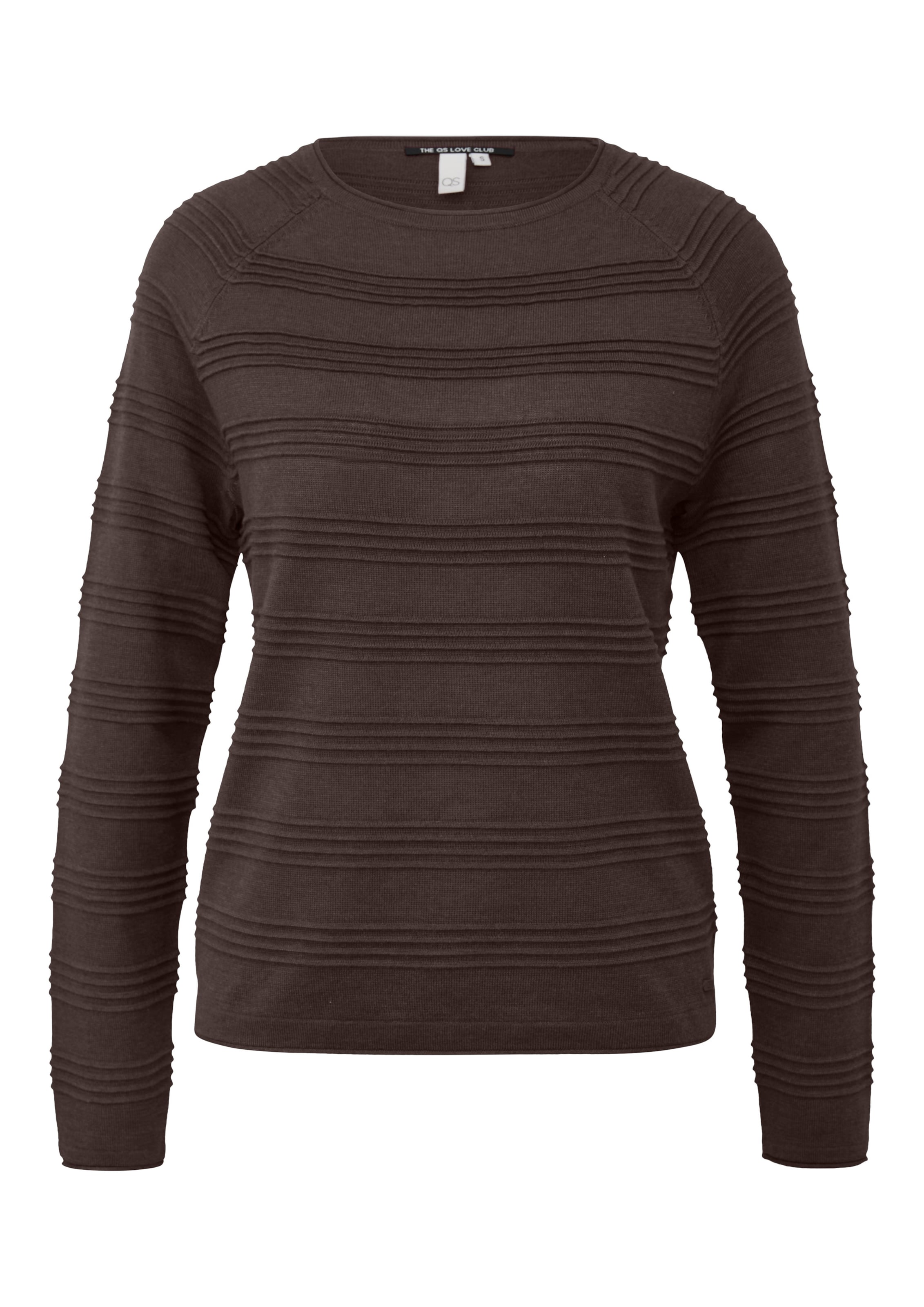 QS Sweater in Brown: front