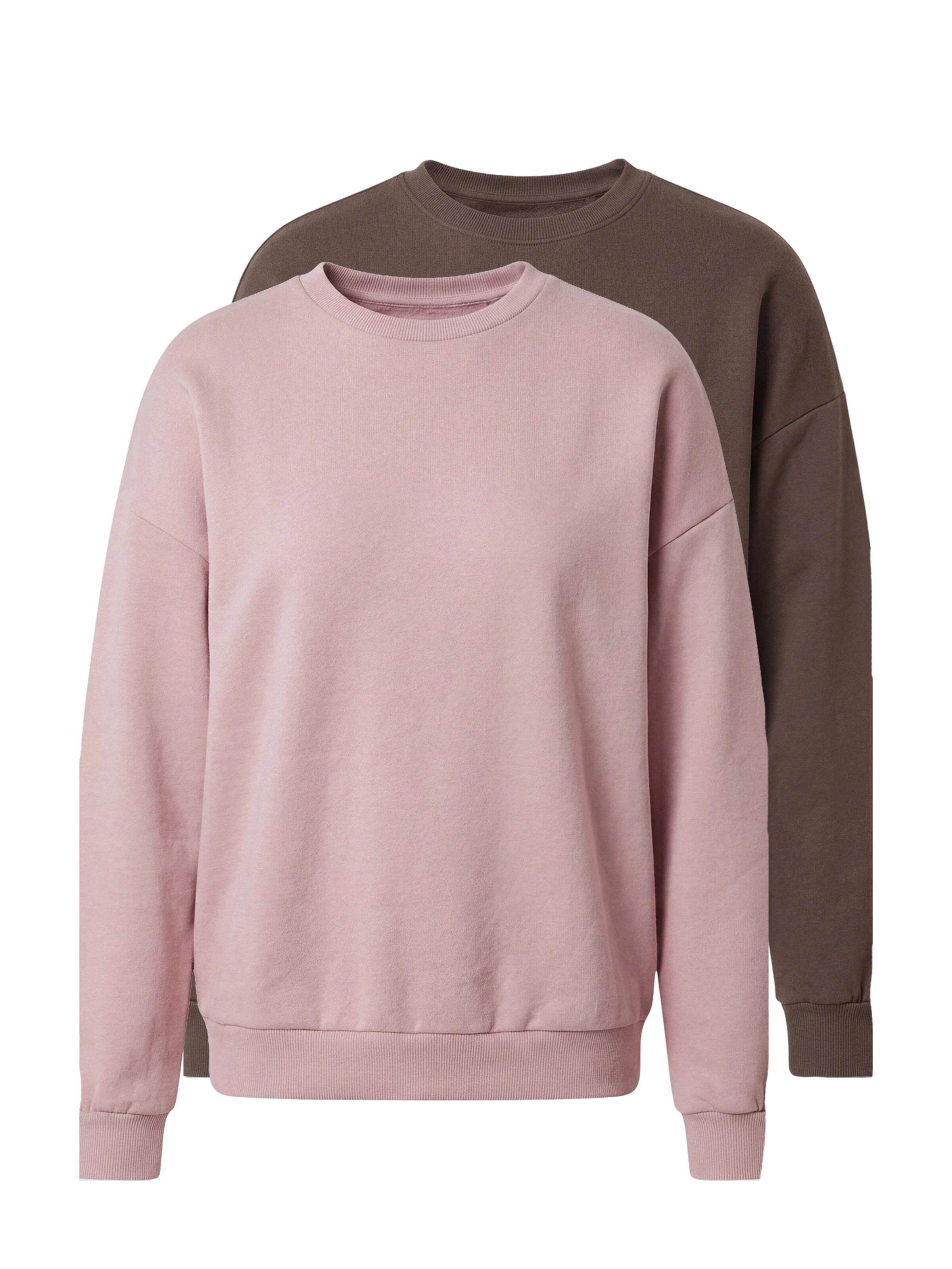 studioselect Sweatshirt 'Lotta' in Braun: Vorderseite